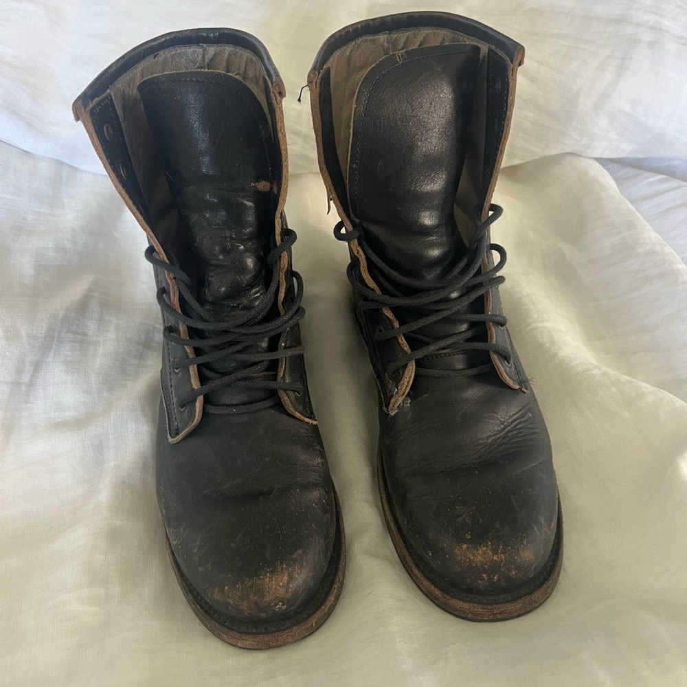 Freebird by Steven Black Combat Moto Boots